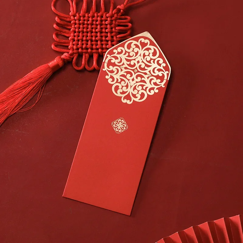 10pcs Chinese Red Envelopes Go - Wedding Envelopes avaliação e preço