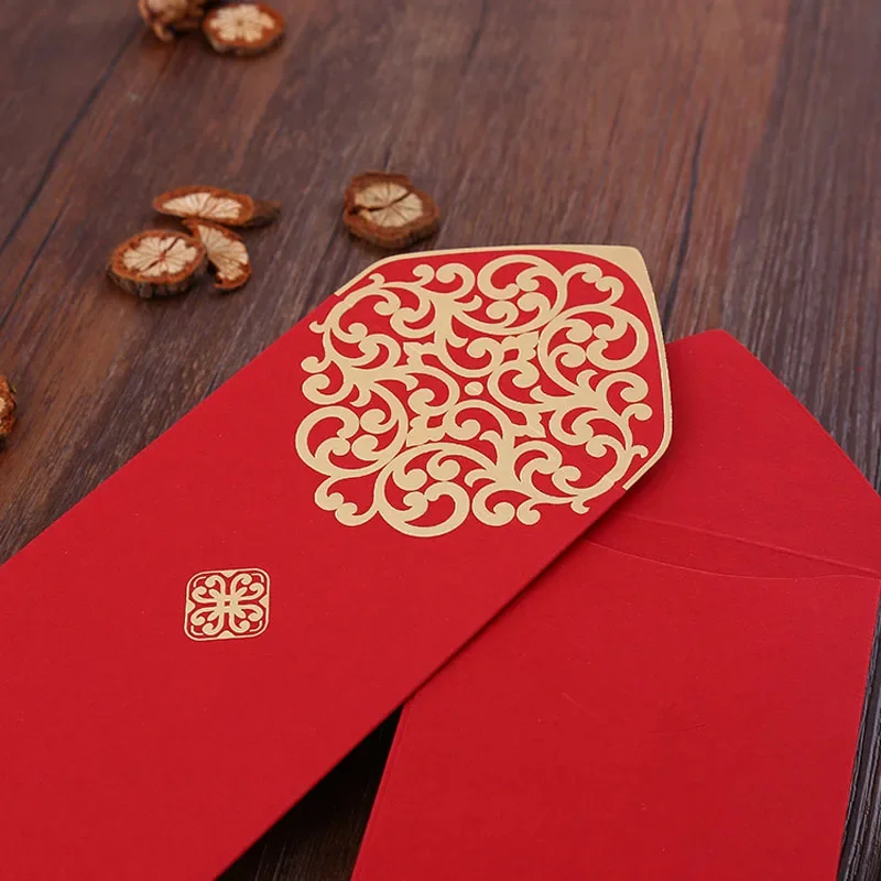 10pcs Chinese Red Envelopes Go - Wedding Envelopes avaliação e preço