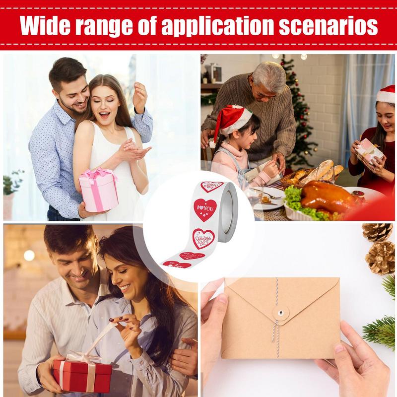 Valentine's Day Heart Stickers - Wedding Envelopes avaliação e preço