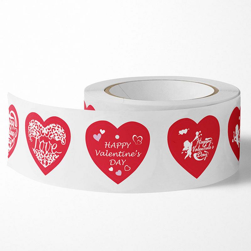 Valentine's Day Heart Stickers - Wedding Envelopes avaliação e preço