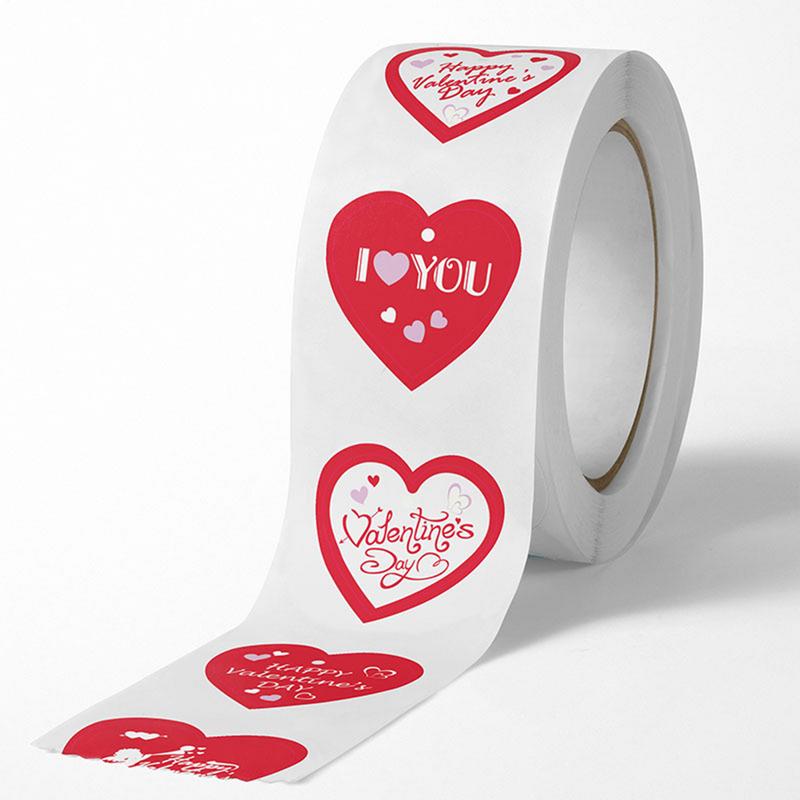 Valentine's Day Heart Stickers - Wedding Envelopes avaliação e preço