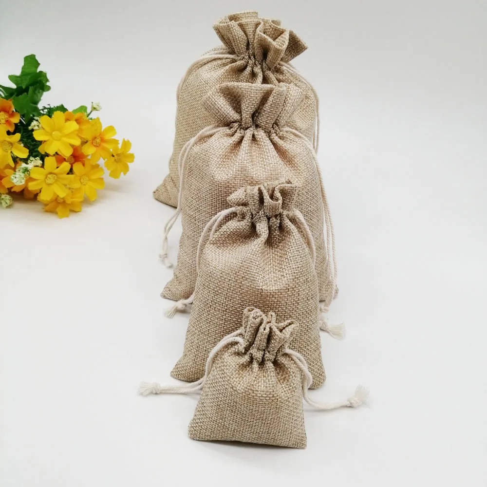 7x9cm Christmas Hessian Sack S - Wedding Solution avaliação e preço