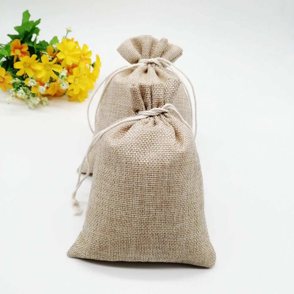 7x9cm Christmas Hessian Sack S - Wedding Solution avaliação e preço