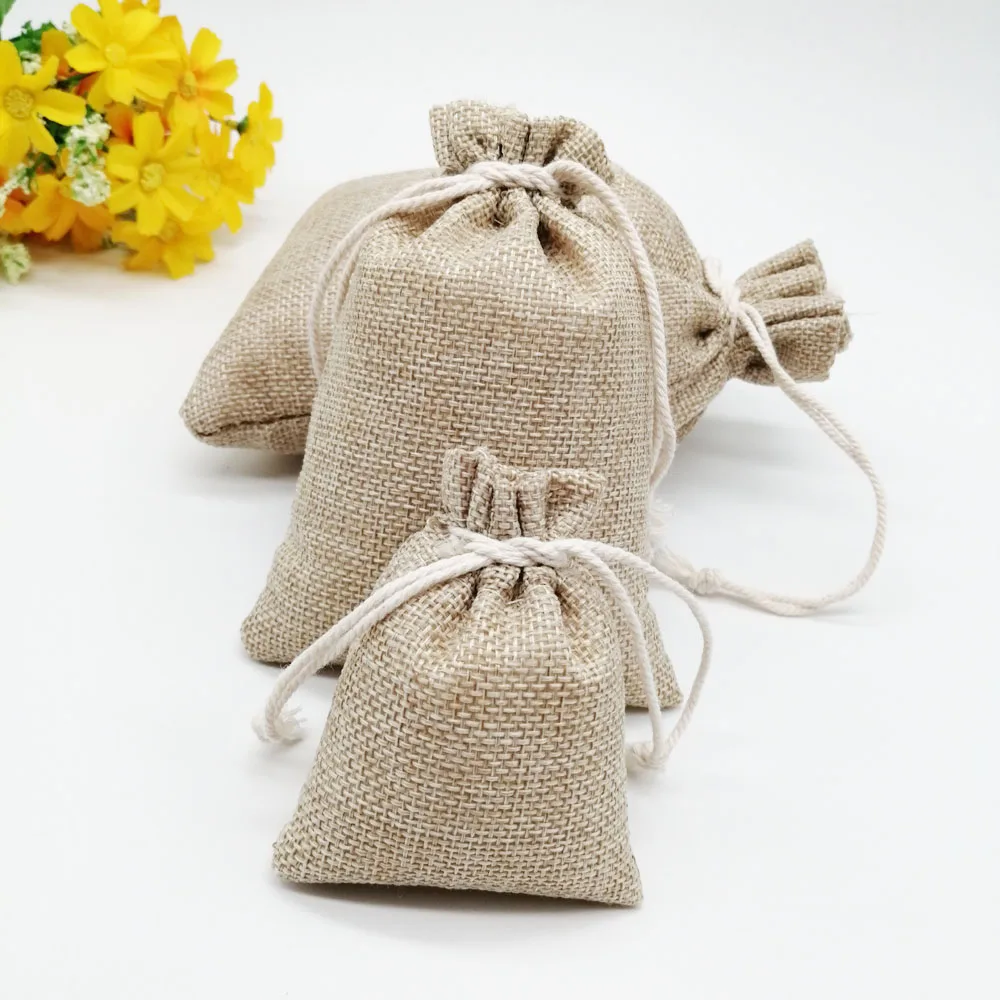 7x9cm Christmas Hessian Sack S - Wedding Solution avaliação e preço