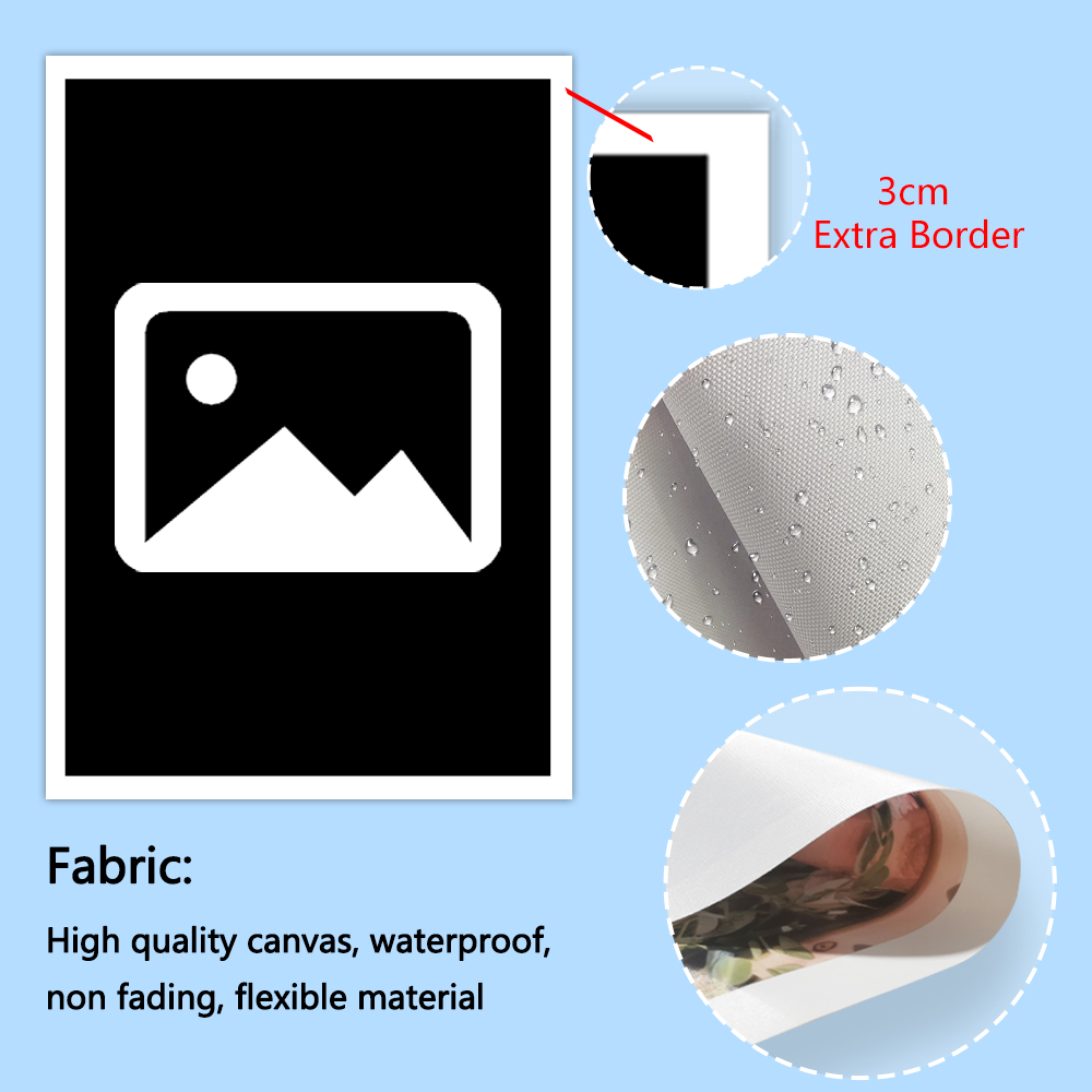 1pc Custom all size Canvas Pos - Wedding Supply Decor avaliação e preço
