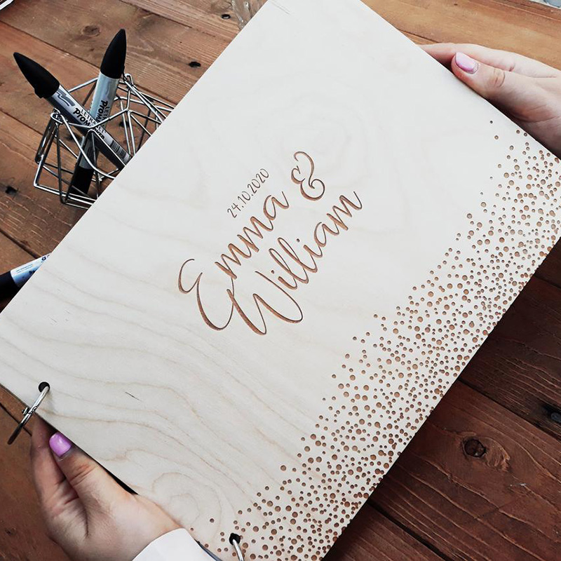 Personalized Wedding Guestbook - Personalized Guest Book avaliação e preço