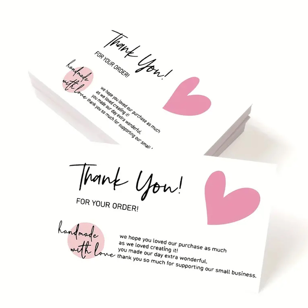 50pcs Thank You Card Exquisite - Wedding Supply Business avaliação e preço