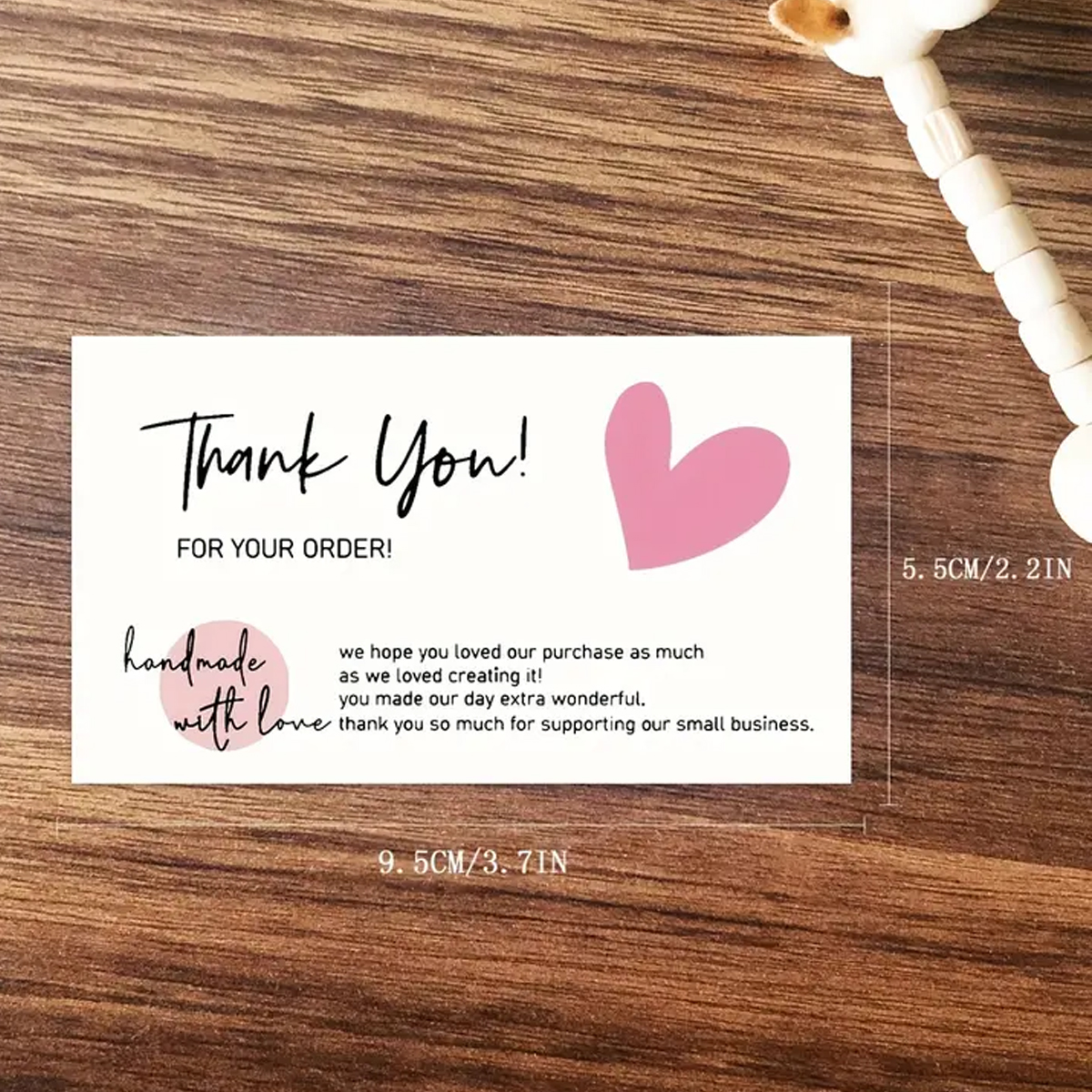 50pcs Thank You Card Exquisite - Wedding Supply Business avaliação e preço