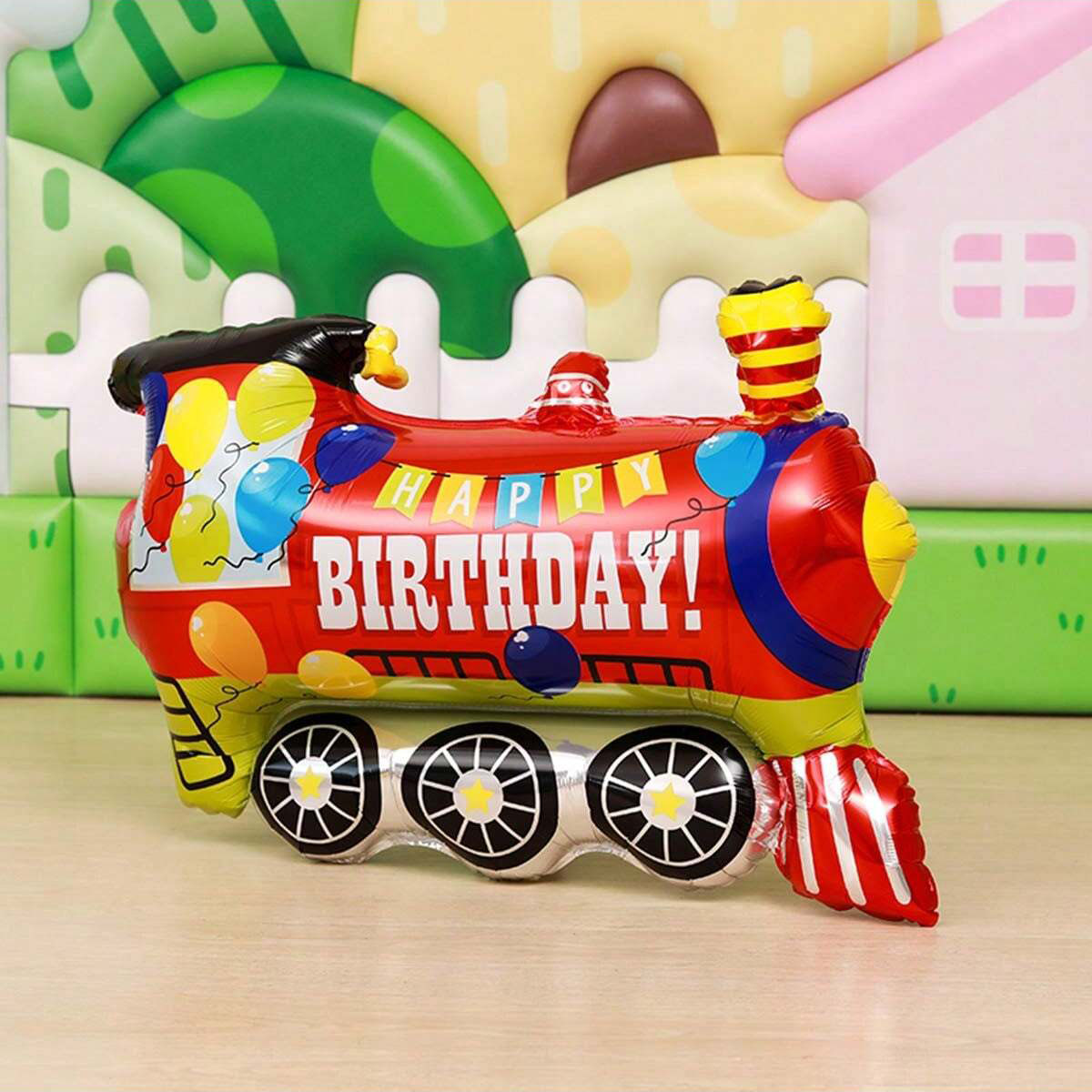 14pcs Train Balloon Kit for Bi - Wedding Supply Kit avaliação e preço