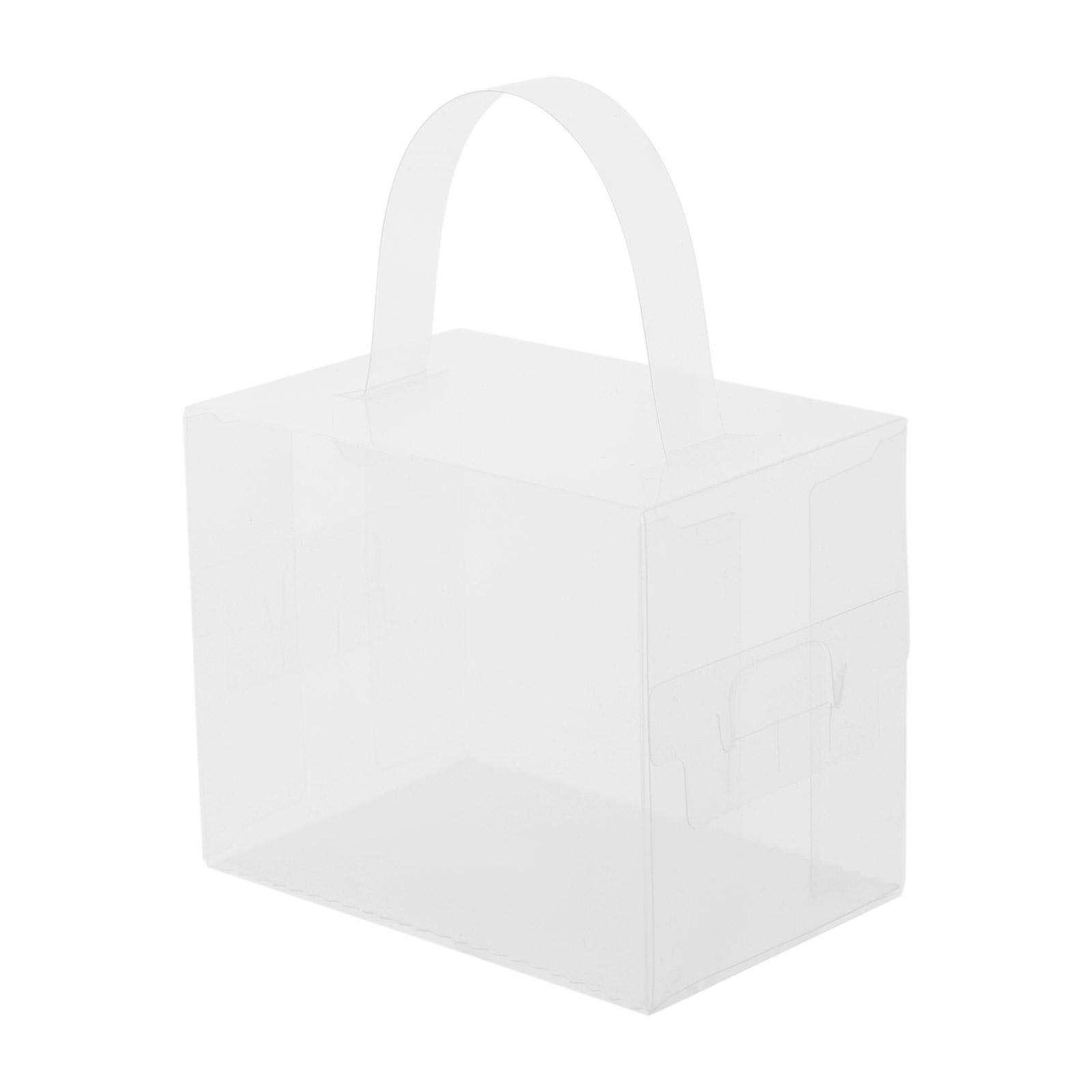 50 Pcs Clear Cake Boxes Set, P - Wedding Favor Box avaliação e preço