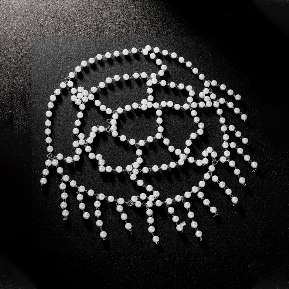 Great Gatsby Pearl Tassel Head - Indian Wedding Supply avaliação e preço