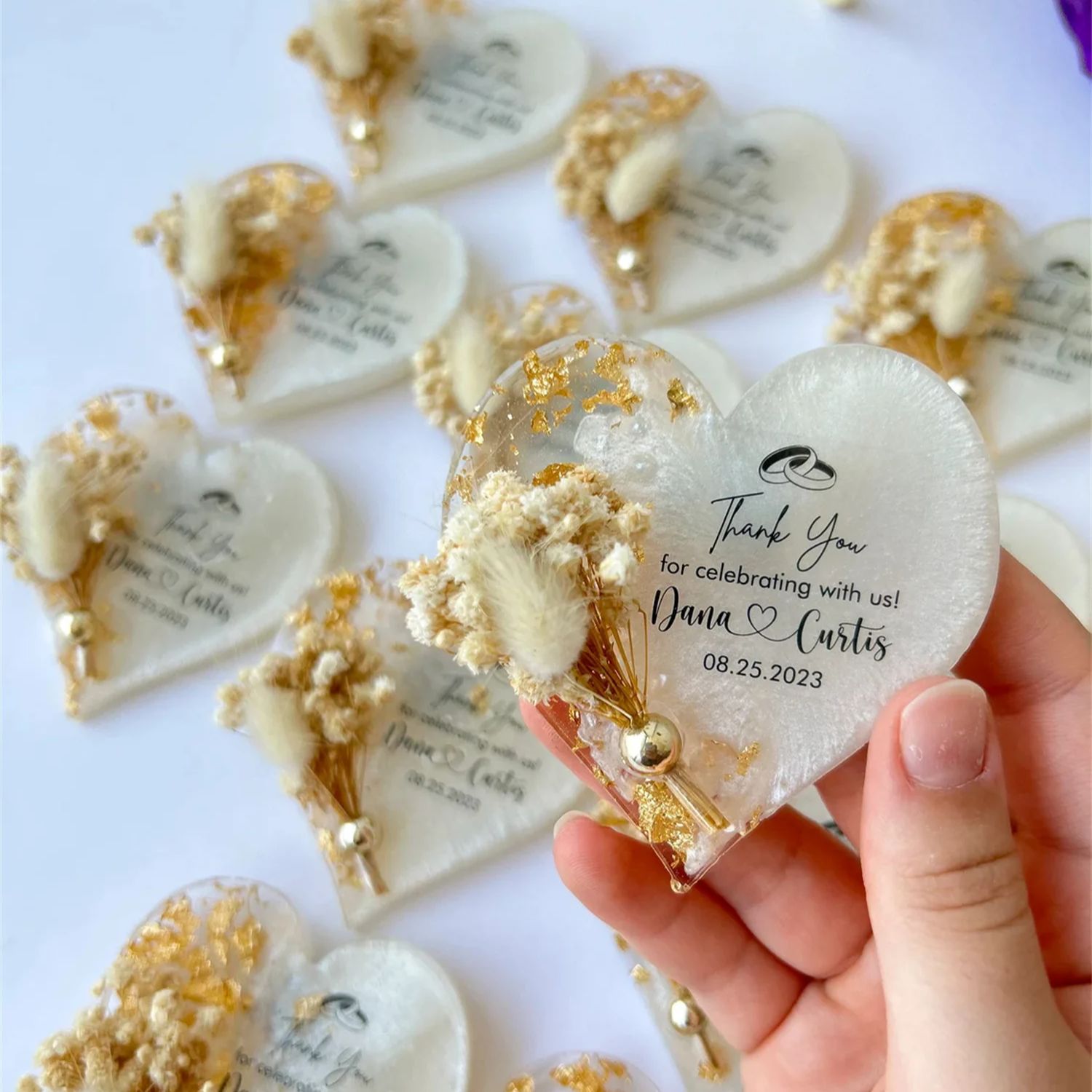 Personalized Magnet Favor for  - Wedding Favor Box avaliação e preço
