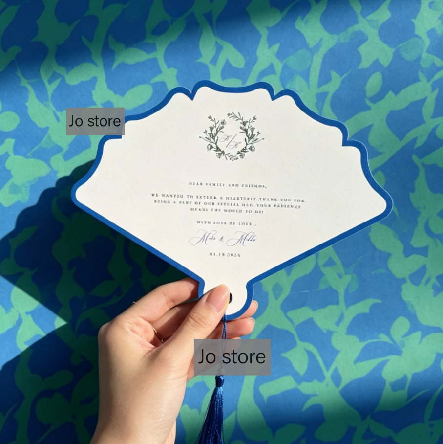 Custom Luxury Wedding Fan Pers - Wedding Supply Business avaliação e preço