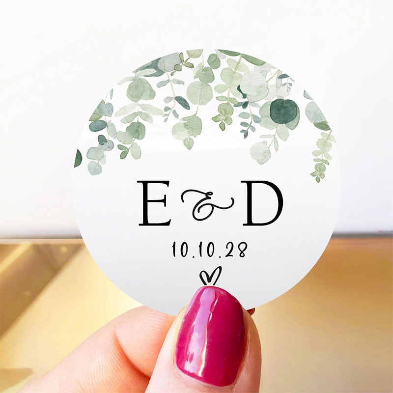 Personalized Floral Monogram W - Wedding Envelopes avaliação e preço