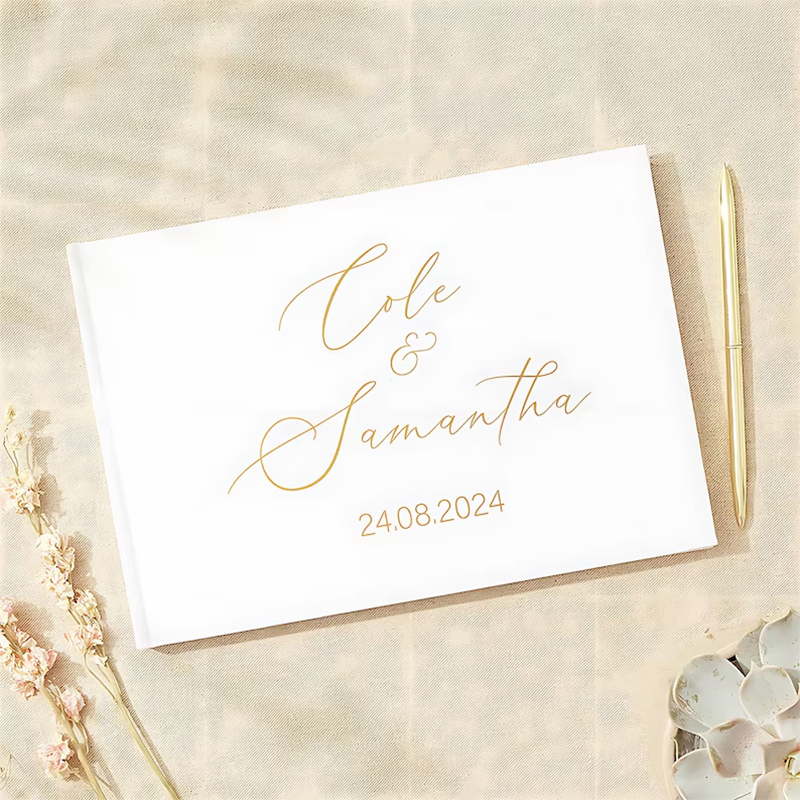 Personalized Guest Book for We - Personalized Guest Book avaliação e preço