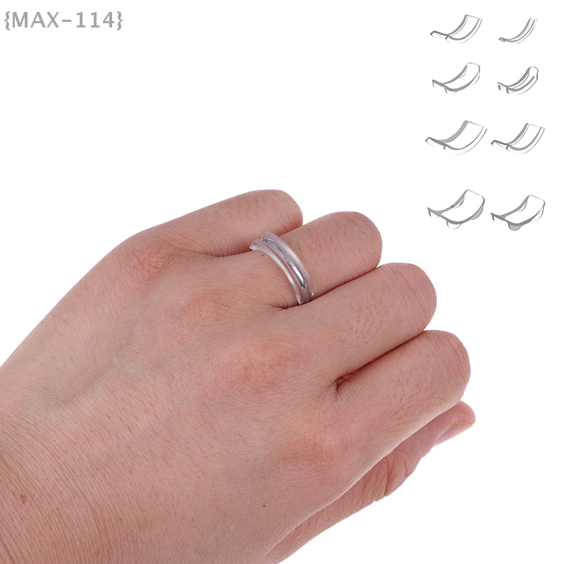 ✨ 8 Pcs Invisible Ring Sizer K - Wedding Solution avaliação e preço