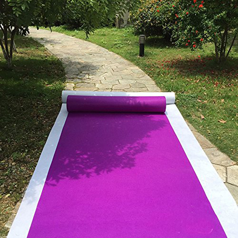 Pure Purple Non-woven Fabric W - Wedding Tap avaliação e preço