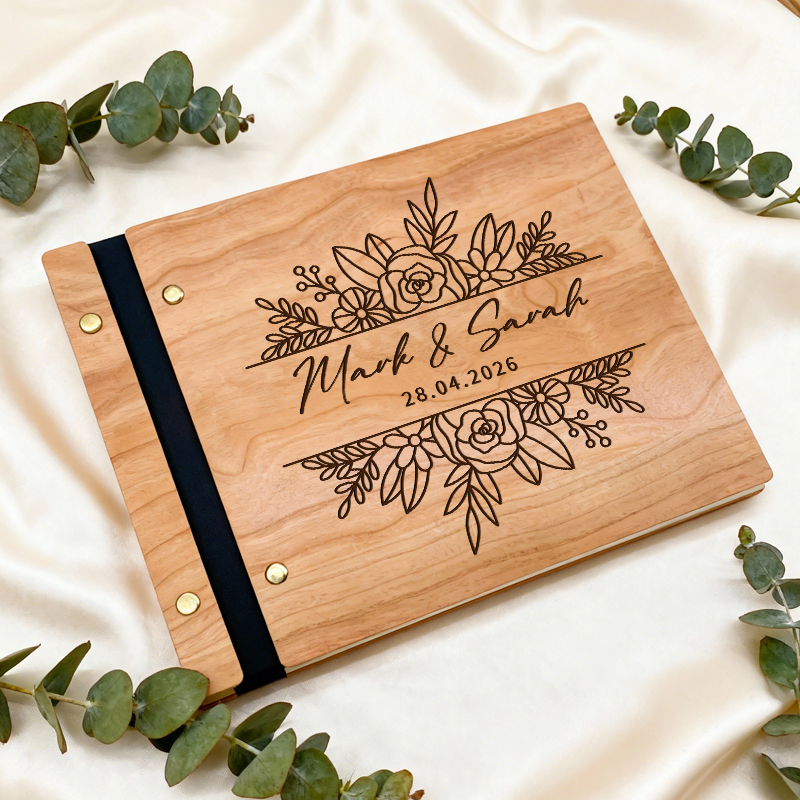 Personalized Wedding Guest Boo - Personalized Guest Book avaliação e preço