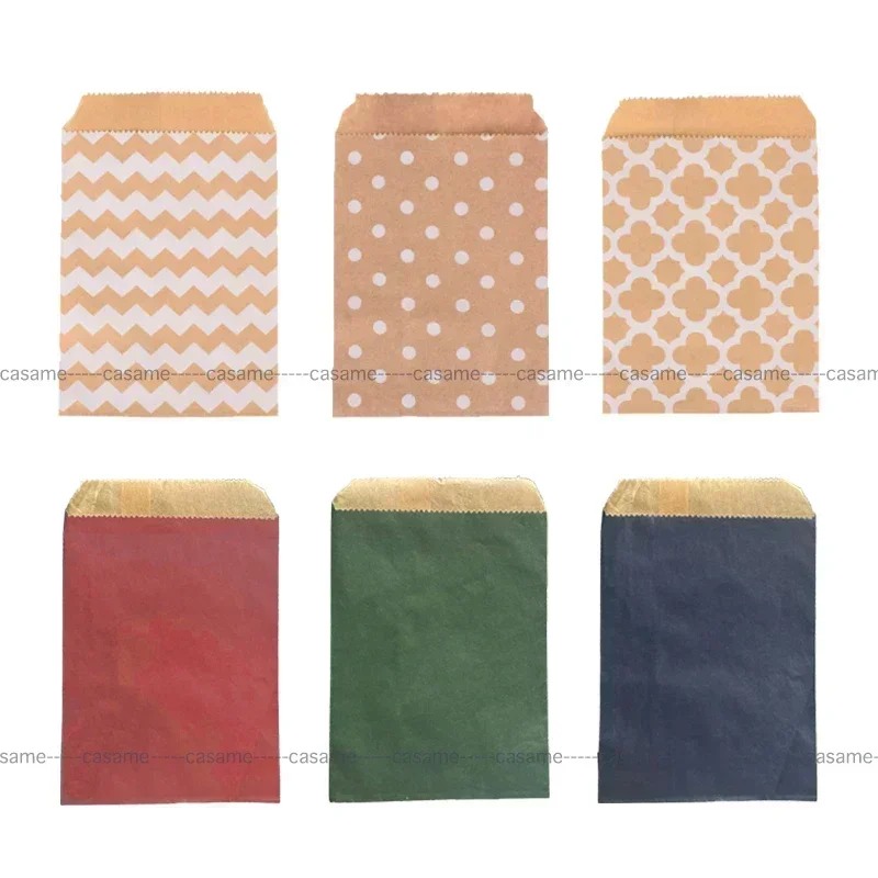 50pcs, 15x10cm Wave Dot Kraft  - Wedding Supply Business avaliação e preço