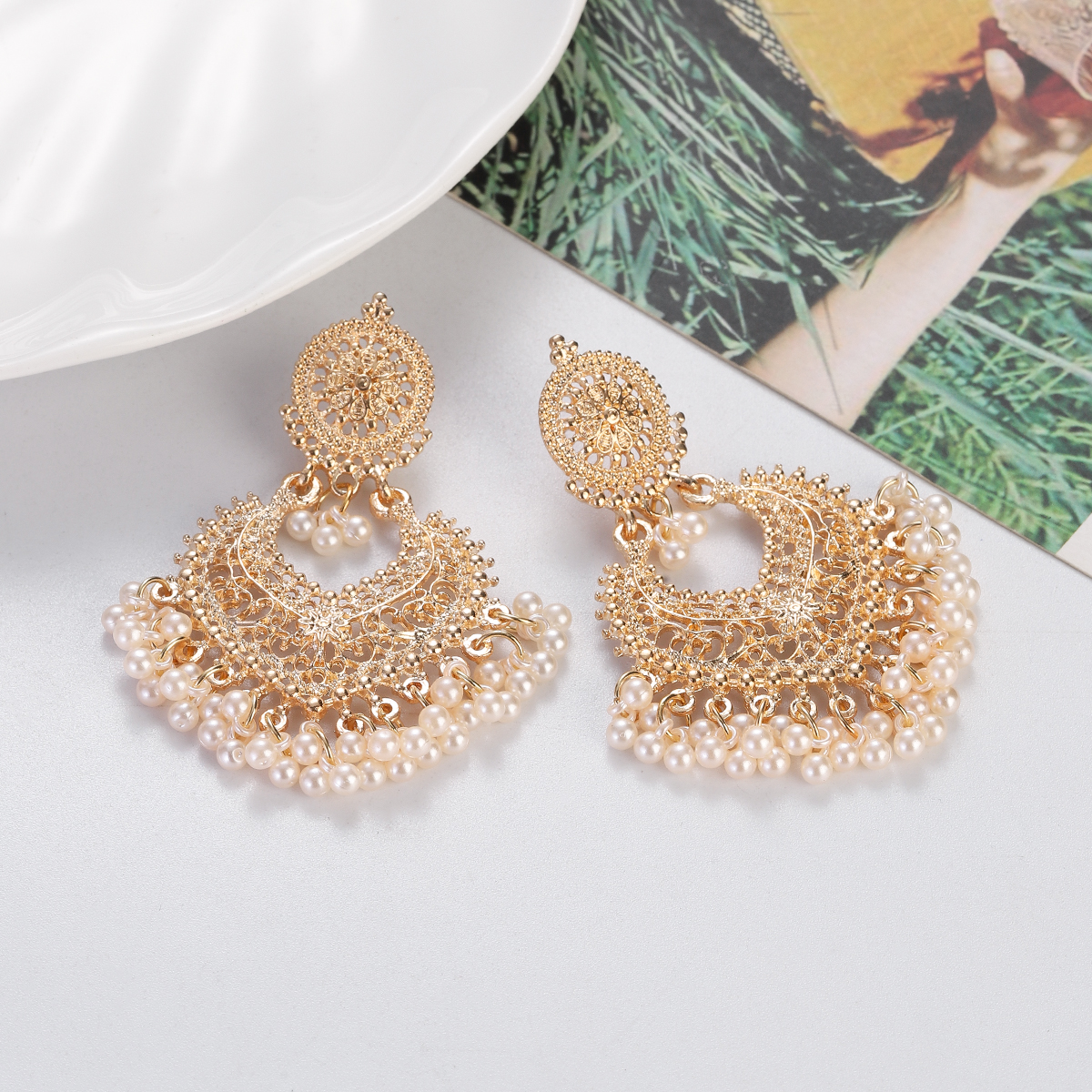 New Ethnic Gold Color Indian J - Indian Wedding Supply avaliação e preço