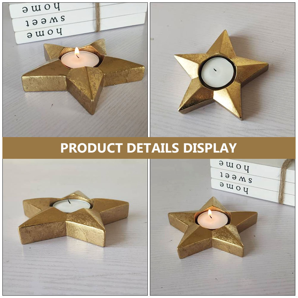 2Pcs Resin Craft Holders Eid M - Wedding Supply Decor avaliação e preço