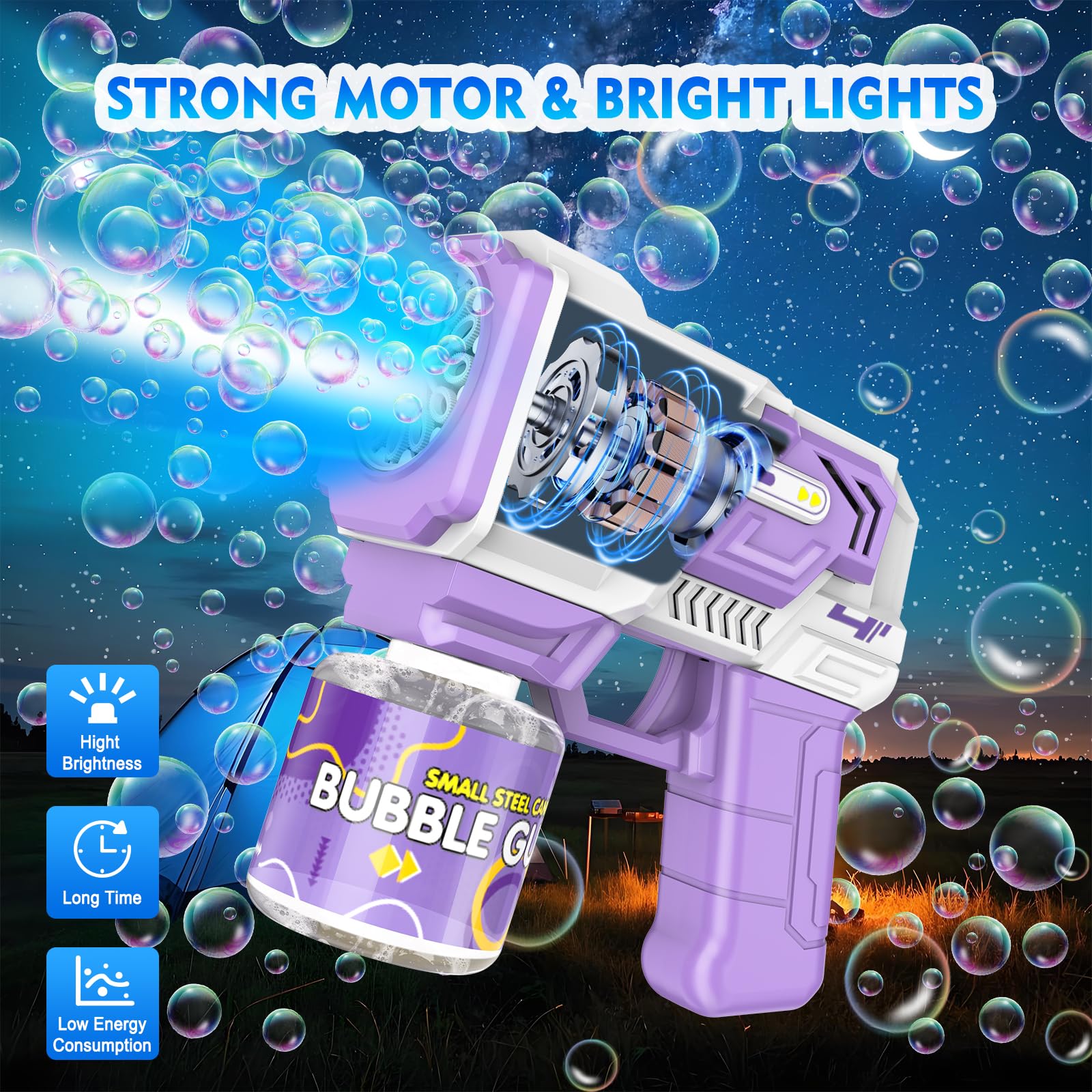 Bubble Gun with Lights, Bubble - Wedding Solution avaliação e preço