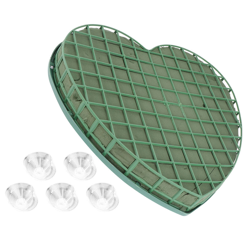 1Set Heart Floral Foam Cage Su - Wedding Supply Decor avaliação e preço