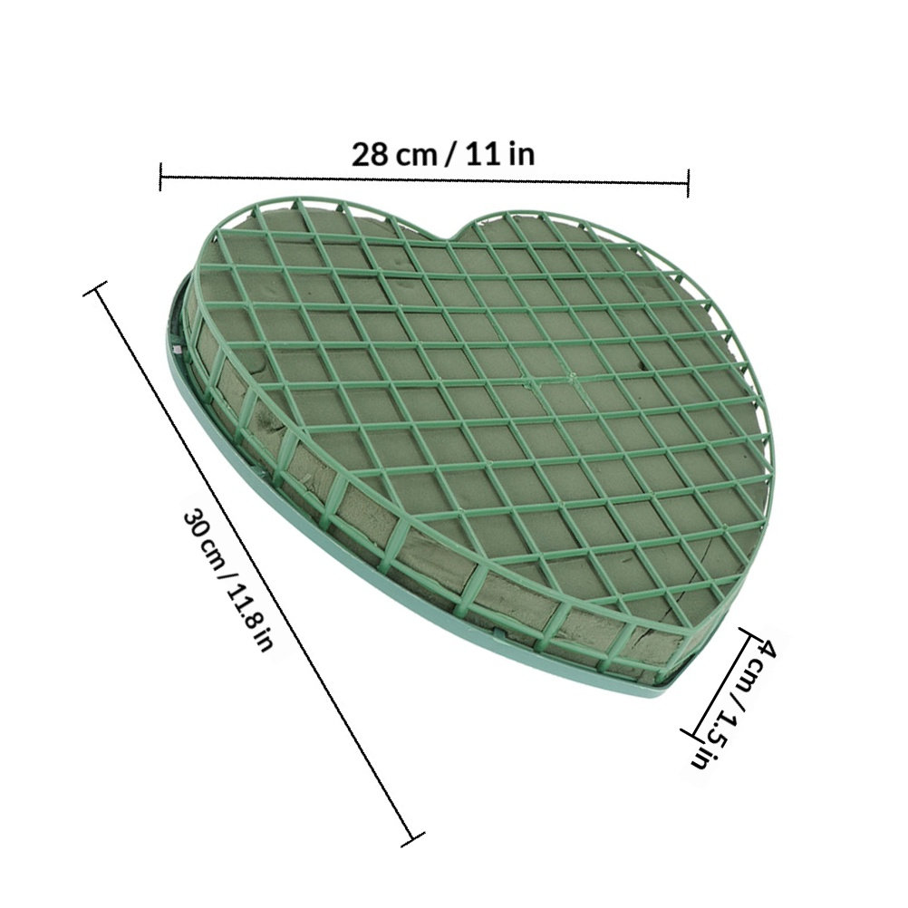 1Set Heart Floral Foam Cage Su - Wedding Supply Decor avaliação e preço