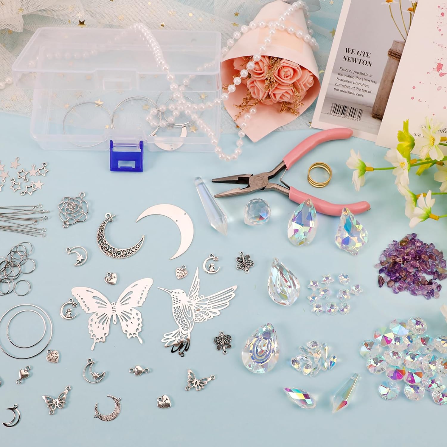 DIY 400pcs SunCatchers Making  - Wedding Supply Kit avaliação e preço