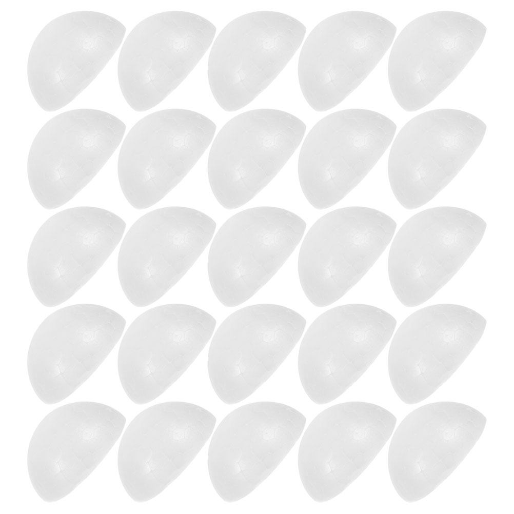 50Pcs White Half Ball Foam Flo - Wedding Supply Decor avaliação e preço