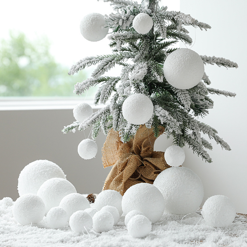 4/6/8CM White Foam Balls Chris - Wedding Supply Kit avaliação e preço