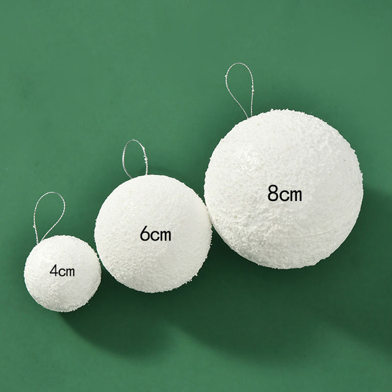 4/6/8CM White Foam Balls Chris - Wedding Supply Kit avaliação e preço