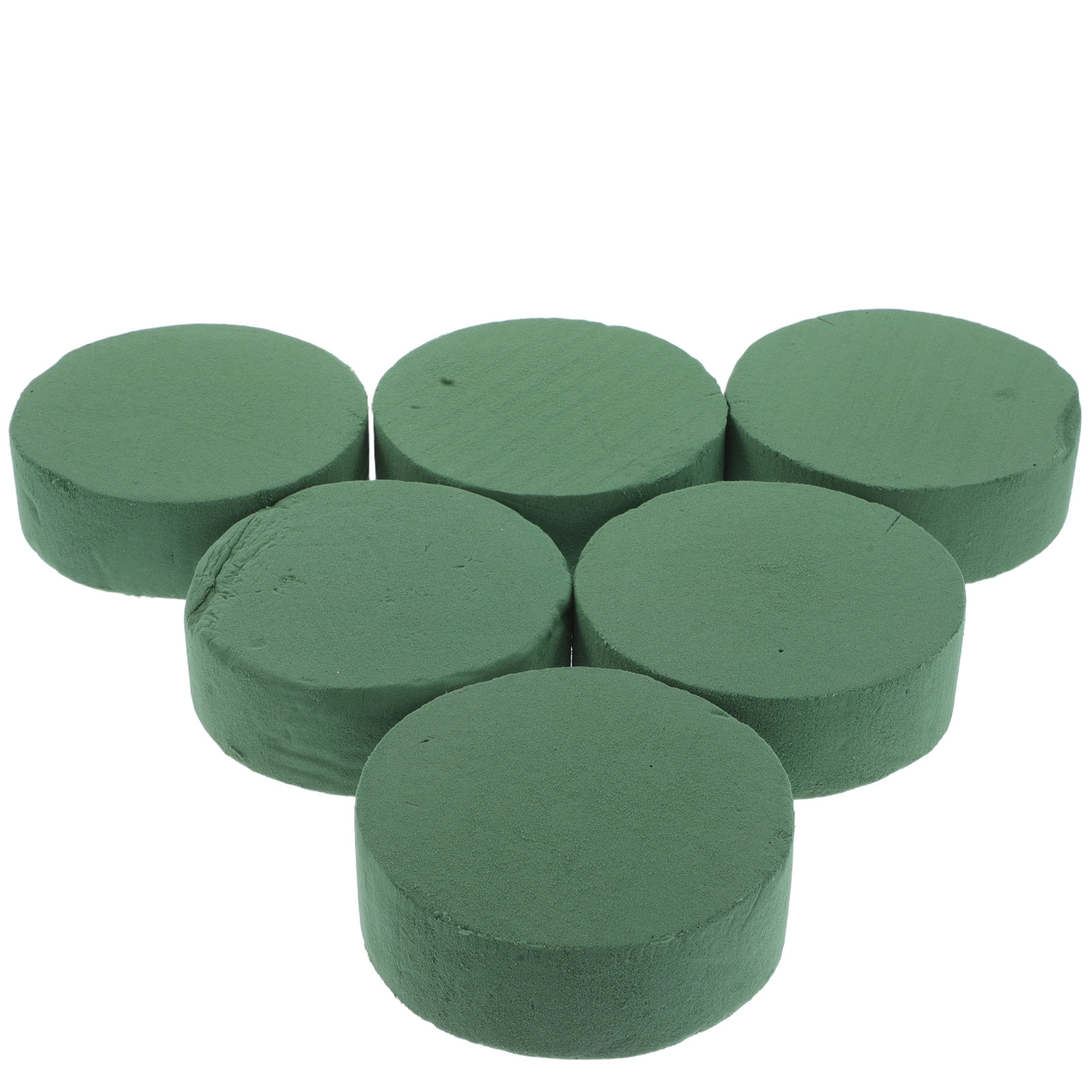 6Pcs Round Floral Foam Blocks  - Wedding Supply Decor avaliação e preço