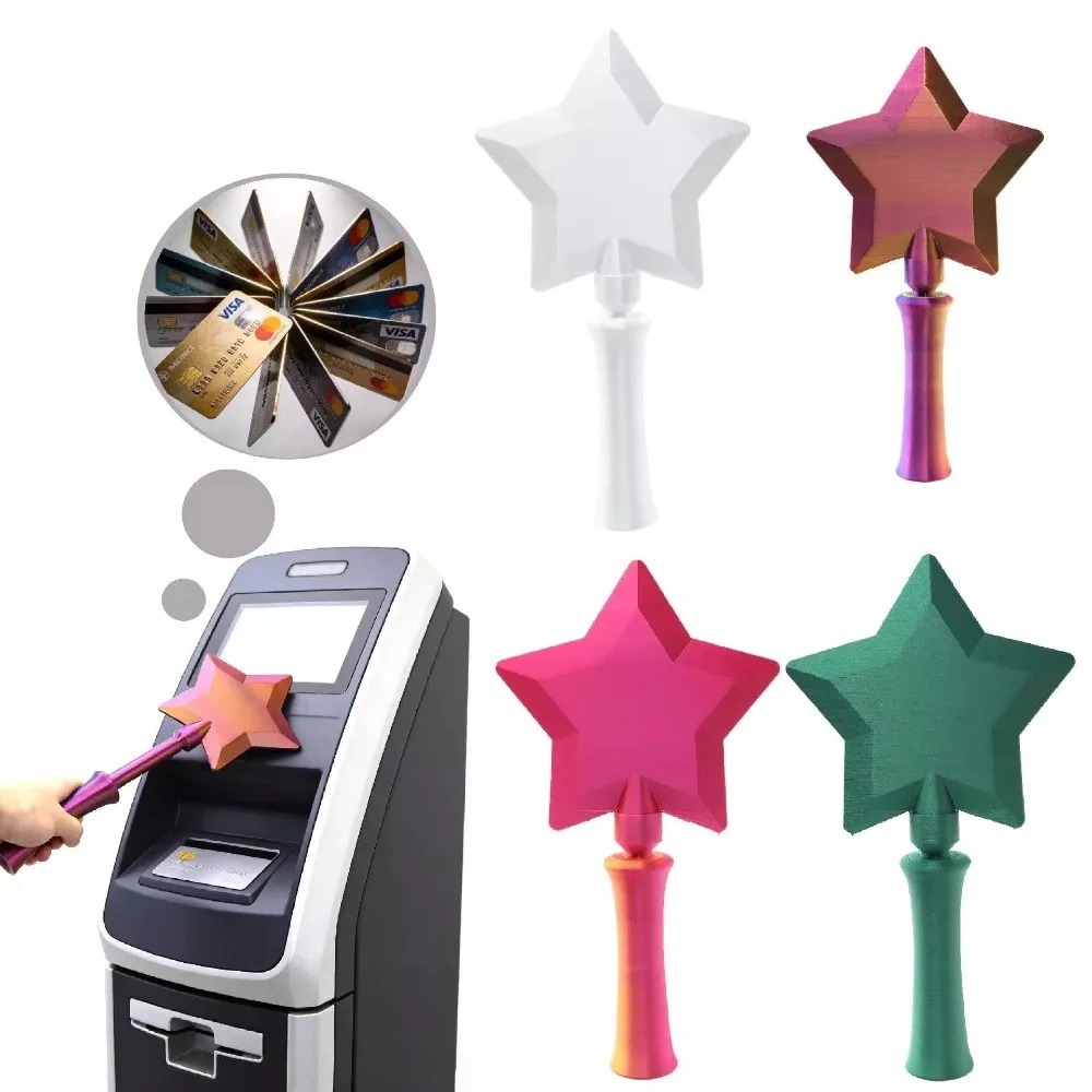 3D Printed Star Wand Holder Po - Wedding Tap avaliação e preço
