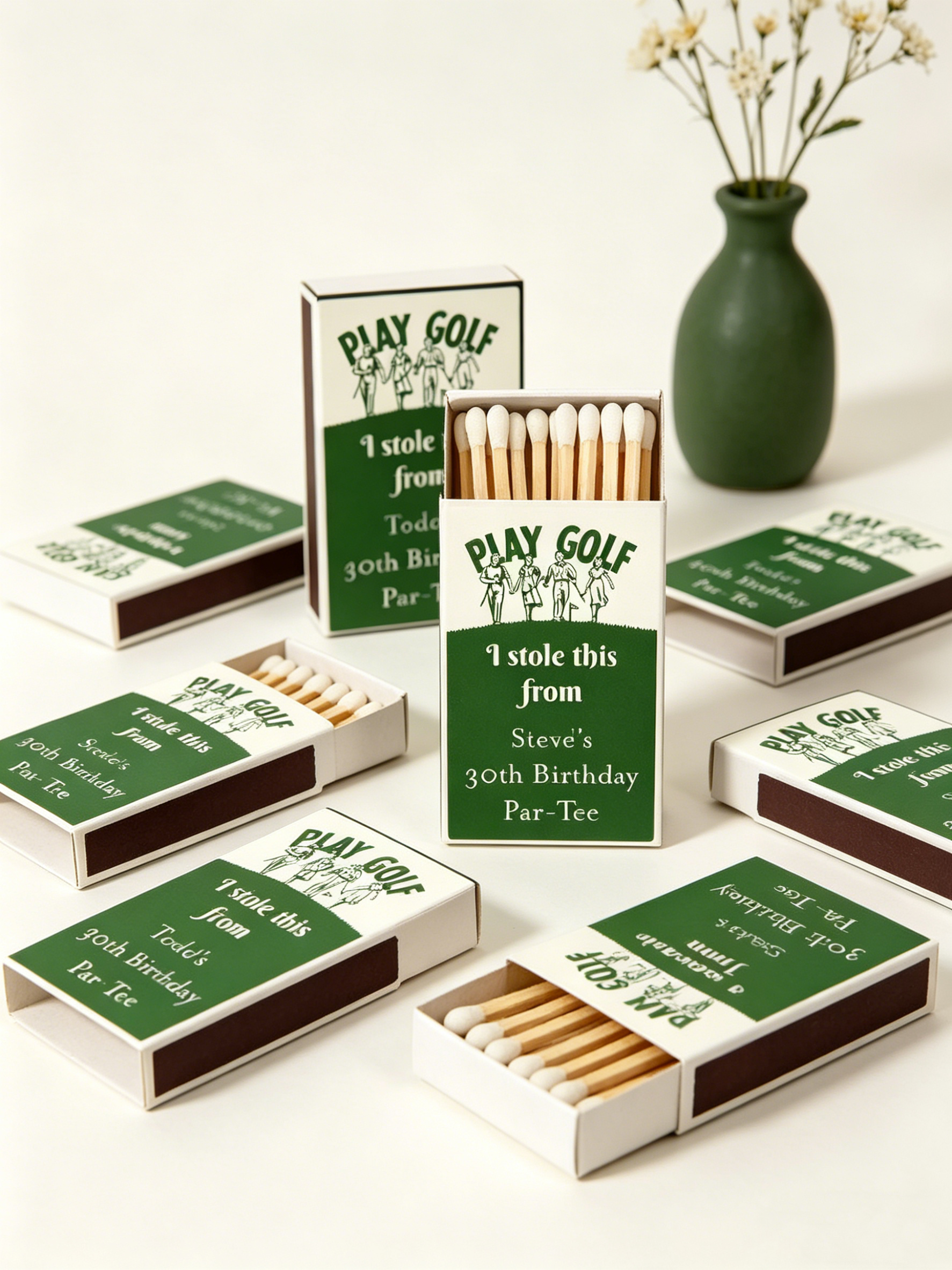 Play Golf Themed Personalized  - Wedding Supply Bulk avaliação e preço