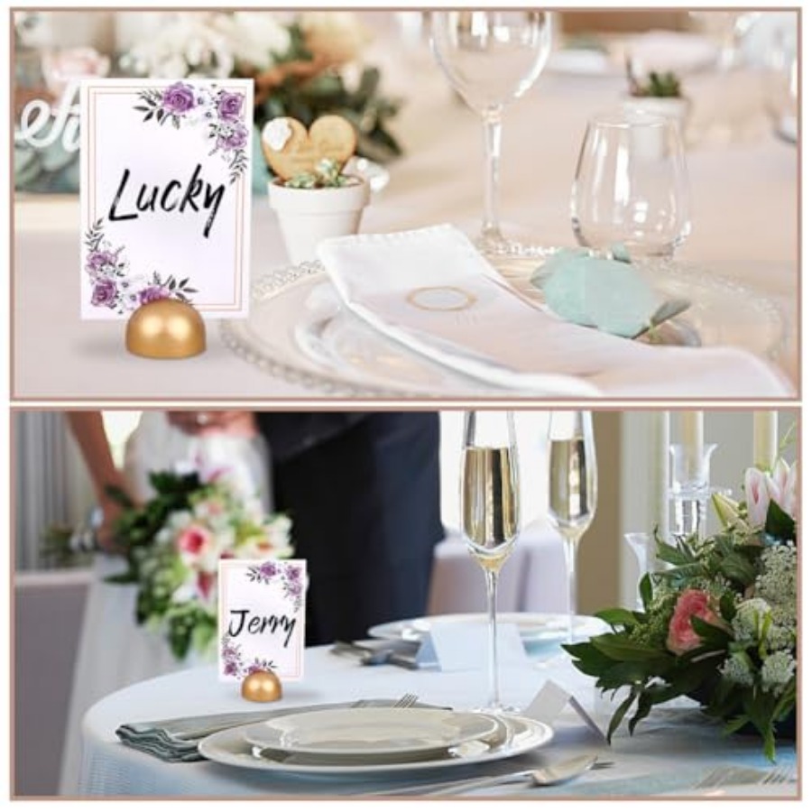 24 Pack Gold Table Number Hold - Table Number Gold avaliação e preço