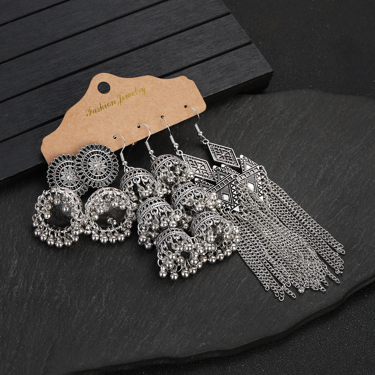 Vintage Ethnic Long Chain Tass - Indian Wedding Supply avaliação e preço
