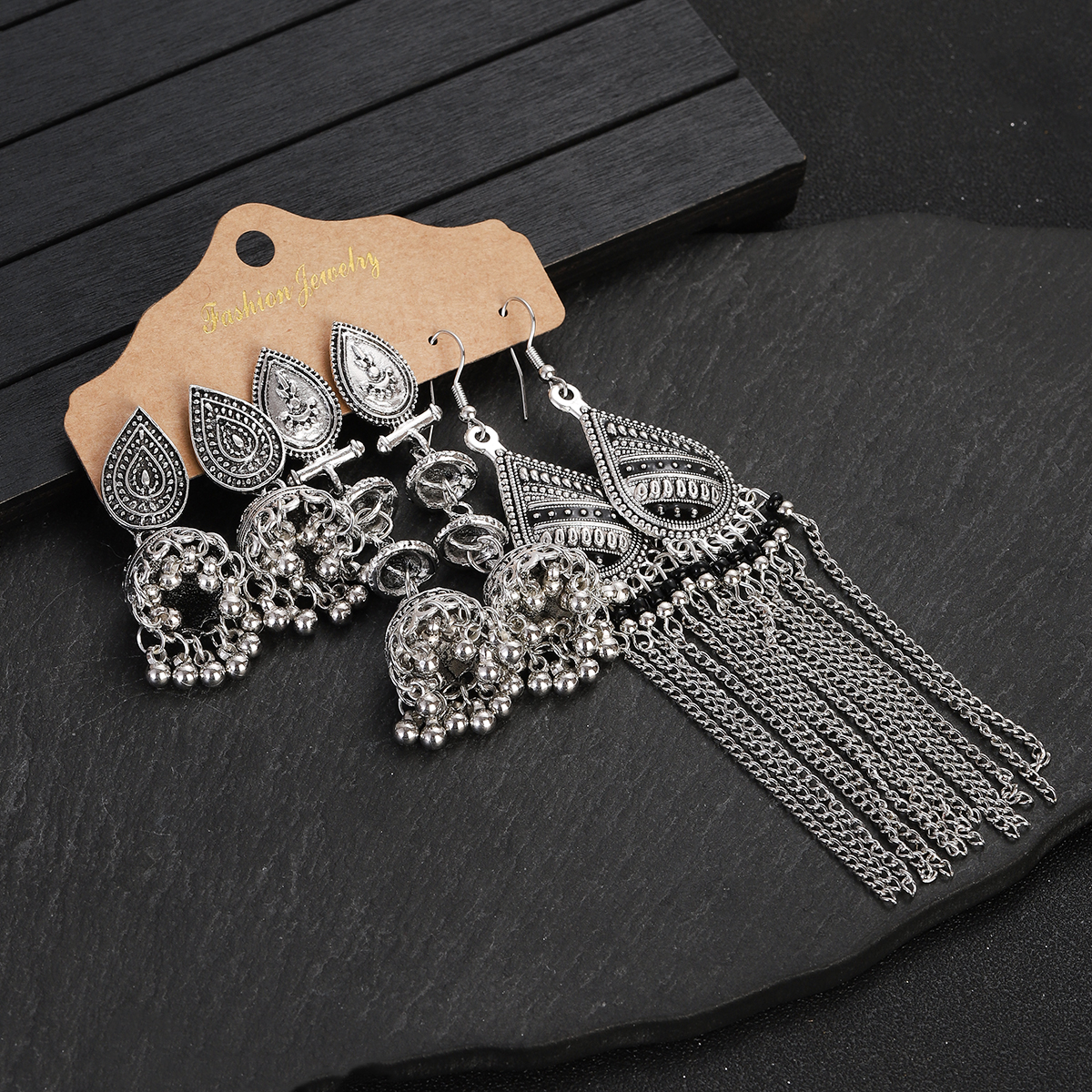 Vintage Ethnic Long Chain Tass - Indian Wedding Supply avaliação e preço