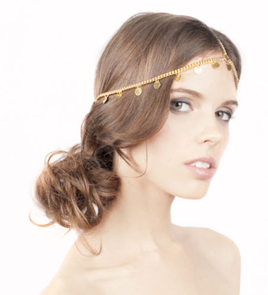 Boho Ethnic Forehead Head Chai - Indian Wedding Supply avaliação e preço