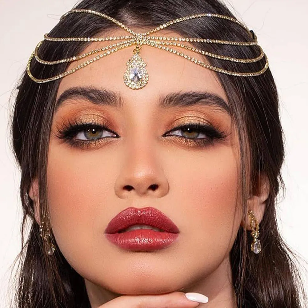 XSBODY Boho Bridal Rhinestone  - Indian Wedding Supply avaliação e preço