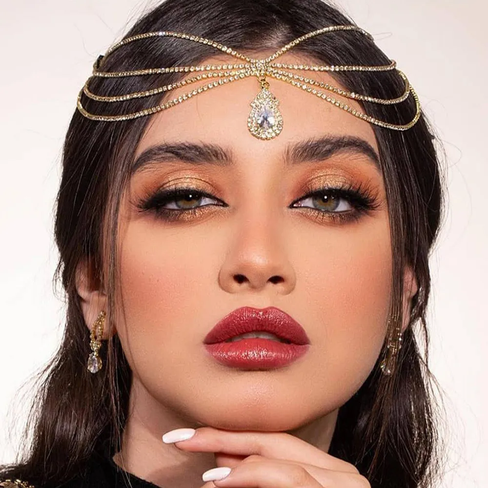 XSBODY Boho Bridal Rhinestone  - Indian Wedding Supply avaliação e preço