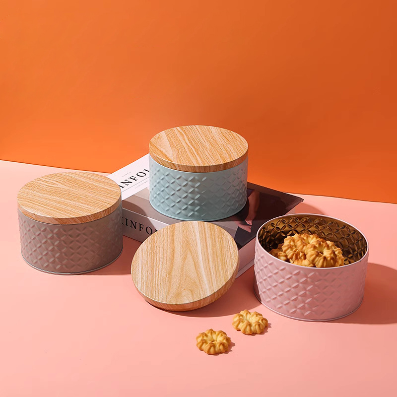 Makou-Iron Gift Box with Woode - Wedding Party Supply Store avaliação e preço