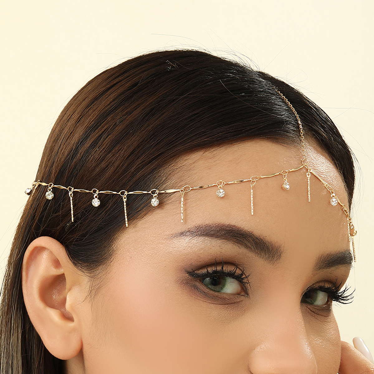 Boho Tassels Rhinestone Head C - Indian Wedding Supply avaliação e preço