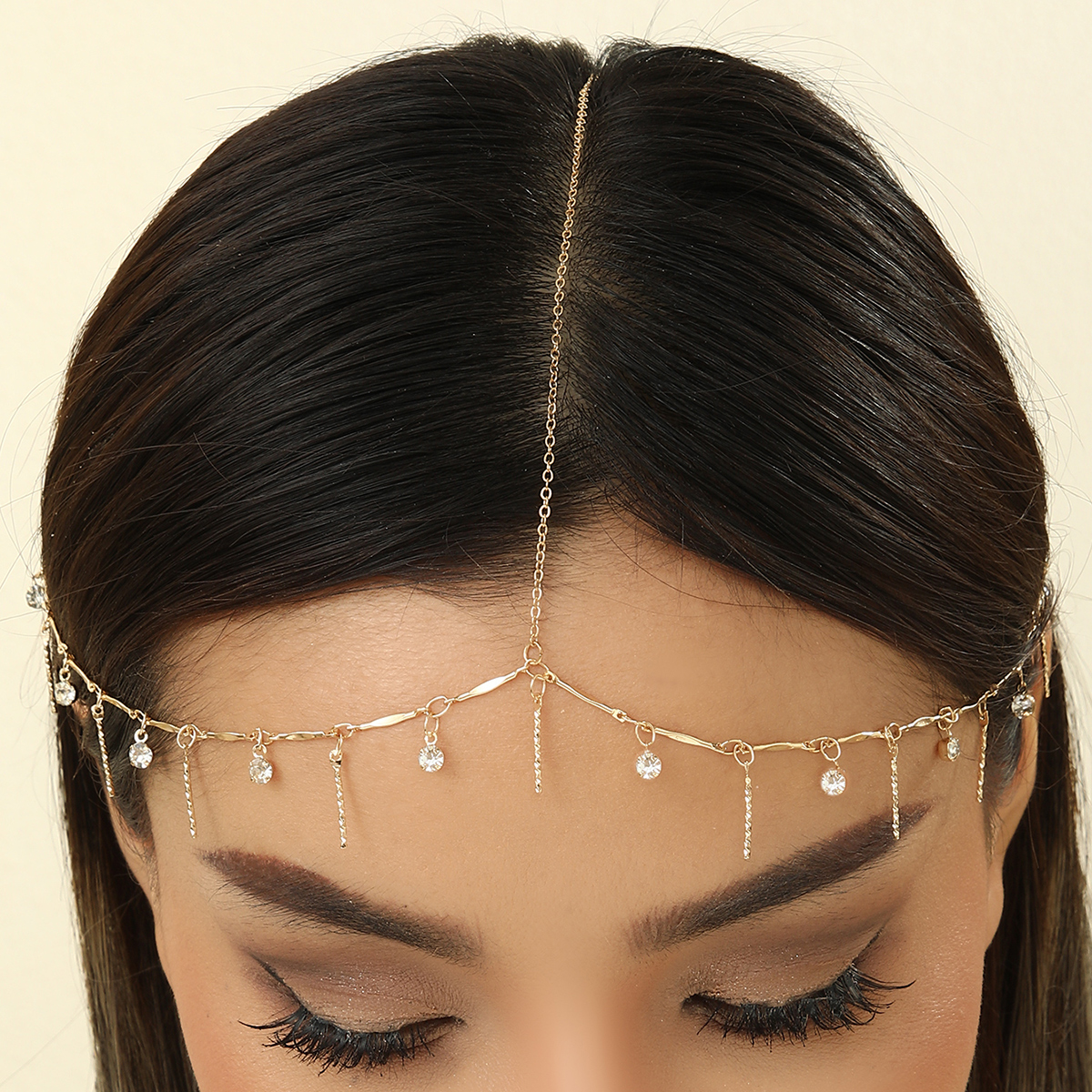 Boho Tassels Rhinestone Head C - Indian Wedding Supply avaliação e preço