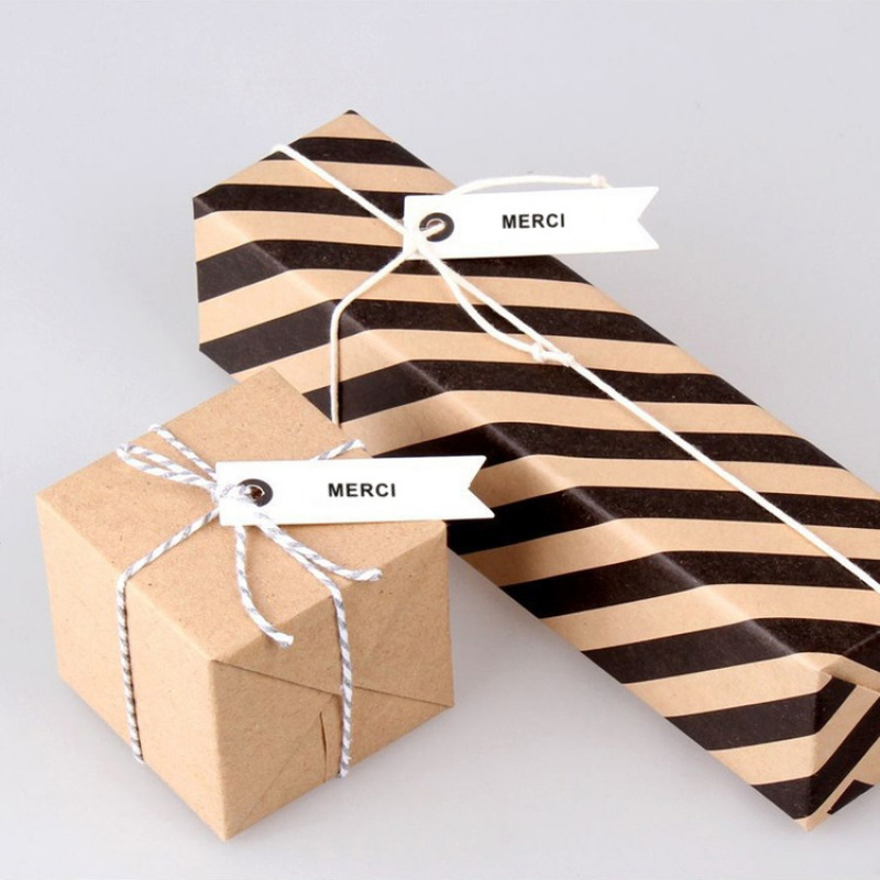 25pcs Thank You/Merci Favor Ta - Wedding Favor Box avaliação e preço