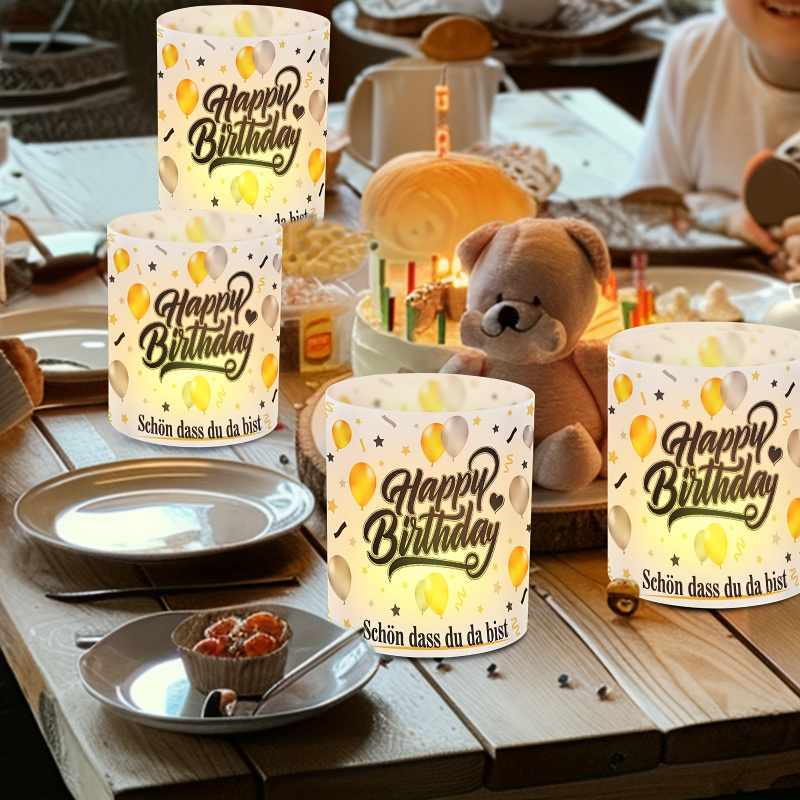 6 pcs. Black Gold Birthday Tab - Table Number Gold avaliação e preço