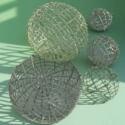 5Pcs Decorative Flower Ball Fr - Wedding Supply Decor avaliação e preço