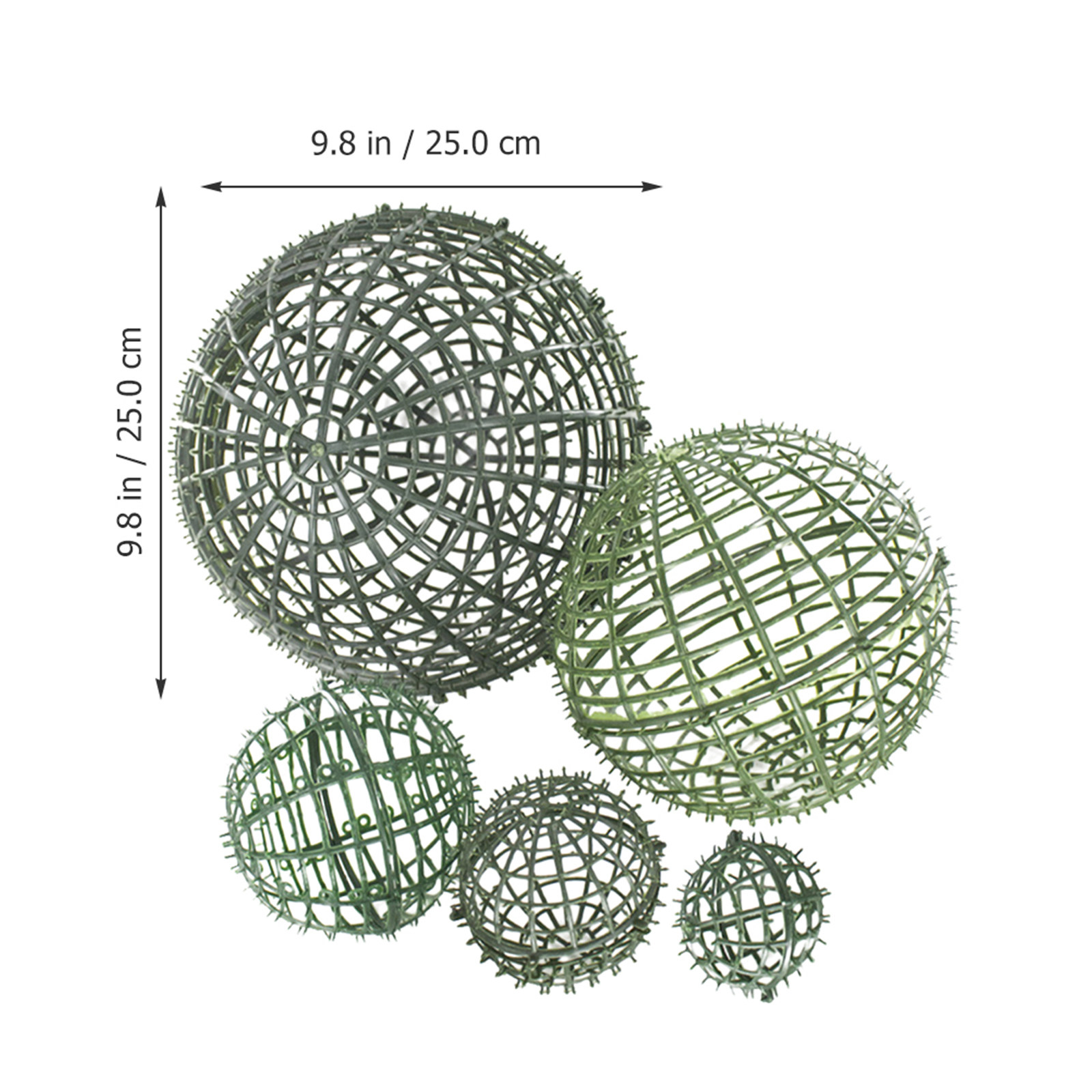 5Pcs Decorative Flower Ball Fr - Wedding Supply Decor avaliação e preço