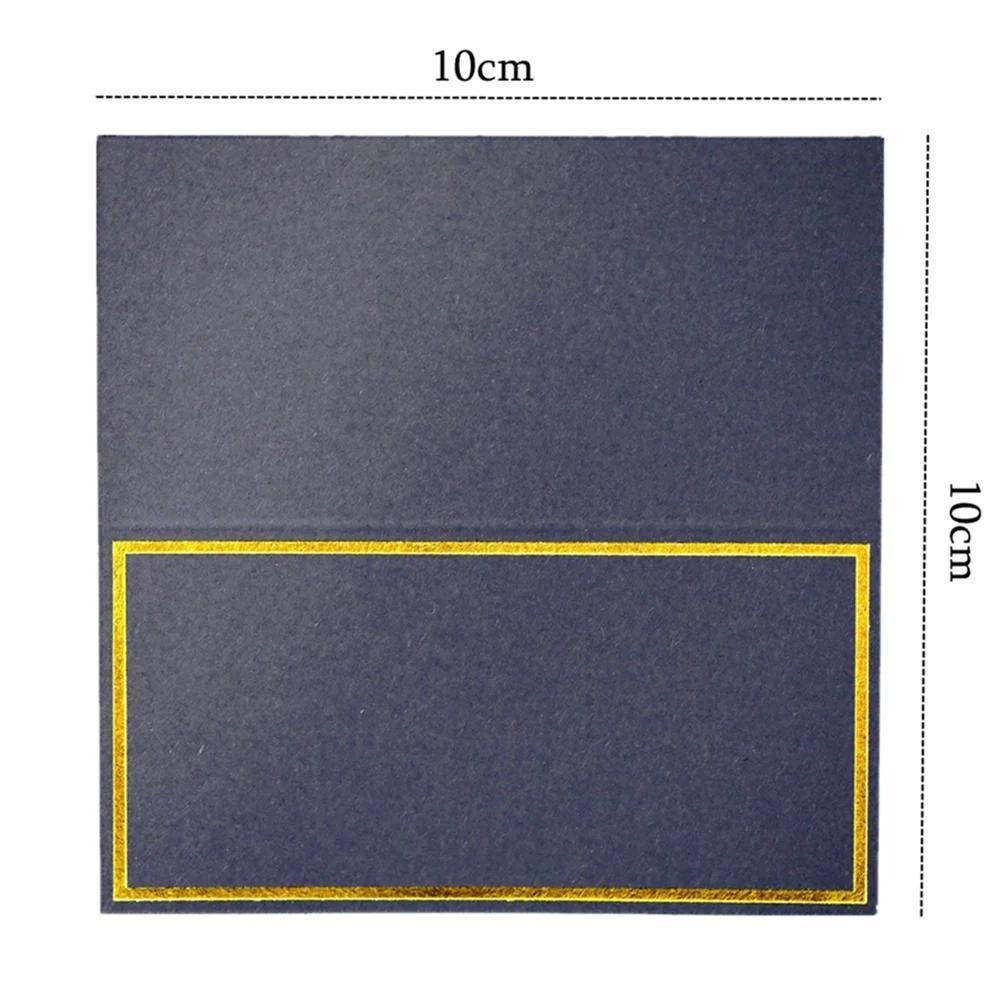 10/20/50pcs Black Gold Name Pl - Table Number Gold avaliação e preço