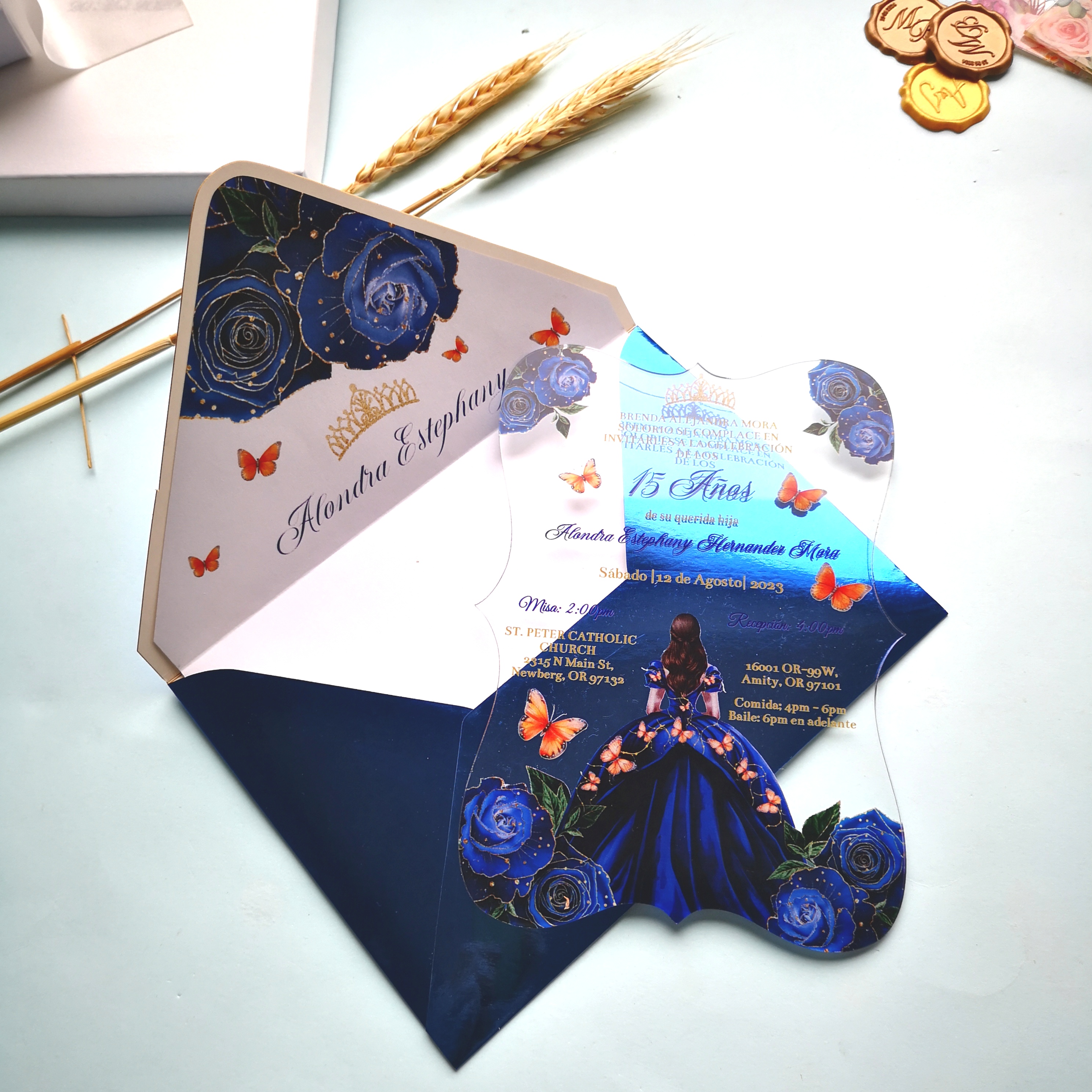 Clear Acrylic Invitation for S - Wedding Supply Business avaliação e preço
